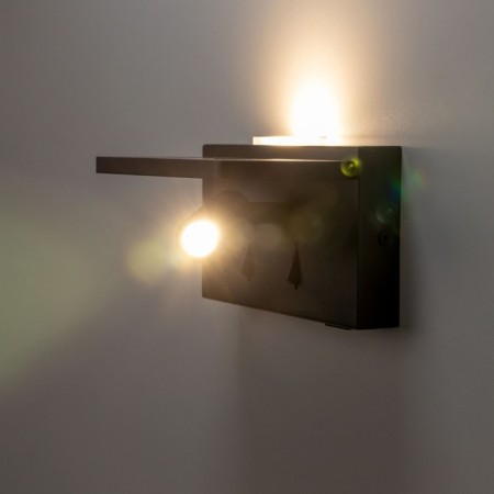 Sconces with the Citilux "Descart" CL704371 18.5x10 cm, 2x3W, LED, Black Color Black-17