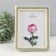 Photo frame plastic 13x18 cm "Gray pearls" rectangular 19x15 cm