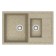 Kitchen is a kitchen from Zett Lab stone. 210/Q5, 775x500x218 mm, matte, mortise, sand