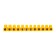 Klement screw block KV-14 6-14, current 20 A, polypropylene yellow rexant (10 pcs.