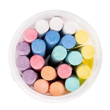 Loars for drawing, 21 pcs. multi -colored thick small thing-1