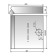 Extra Elikor Davoline 50p-290-p3l, flat, 290 m3/h, 3 speeds, 50 cm, white