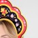 Carnival kokoshnik "Russian beauty" from felt, with application