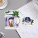 Mini-postcard "New Year's prediction" embossing, Santa Claus, 11.4x22,1 cm