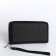 Women's wallet with lightning, black color