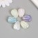 Busina for creativity Plastic "irregular shape with stripes" MICS MIX 1x1.8x2.6 cm
