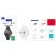 Protective glass Samsung Araree by Kdlab GP-TTR855KDATR for Galaxy Watch 3 41mm