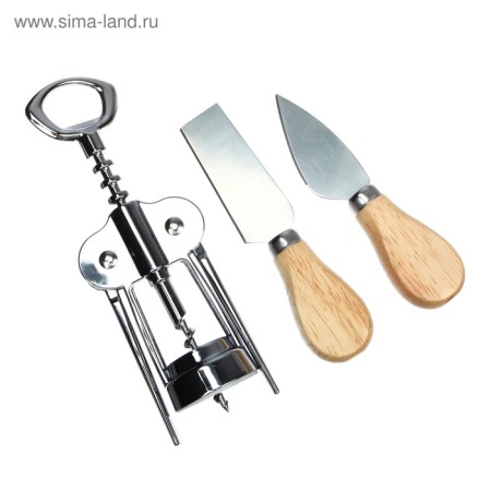 A set for wine and cheese in the book "For Great Discoveries", 21.5 x 16 cm-2
