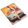 The diary is notatored on the gluing A5 80 sheets, the soft cover "retro style"