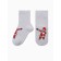 Women's socks "Dancing Santa Claus" NZHMP2258-08-01, color gray rr 36-40