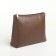 Women's bag on the magnet Textura, medium size, cosmetic bag, brown color