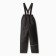 Pants are children insulated, black color, height 146 cm