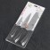 A set of kitchen knives "Eneolite", 3 subjects: blade 8.5 cm, 15 cm, 17 cm, black color