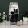 Vase Glass "Cat" 4, D-7.5cm 10x26 cm, V = 1.7l