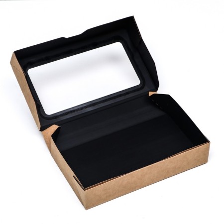 Container for removal, black velvet, 20 x 12 x 4 cm, 1000 ml-3