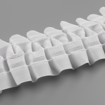 The curtain tape is classic, matte, 6 cm, 50 ± 1 m, white color-2