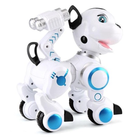 Robot Dog "Druzhok" Zhorya, programmable, on the control panel, interactive: sound, light, sensory, reacts to the vote, on the battery-1