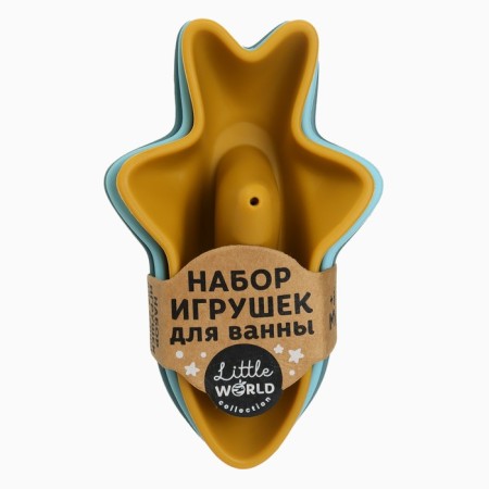 Набор игрушек для ванны «Акула-лодочка», Mum&Baby-9