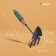 Combined Greengo Moth, length 30 cm, wooden handle with foam