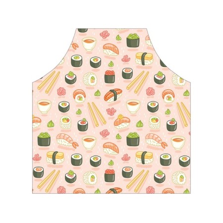Apron kitchen with a photo print "Taste of Japan", adjustable, size OS-2