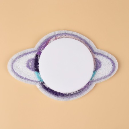 Application "Planet", on Velcro, with an adhesive base, 7.5 × 5 cm-2