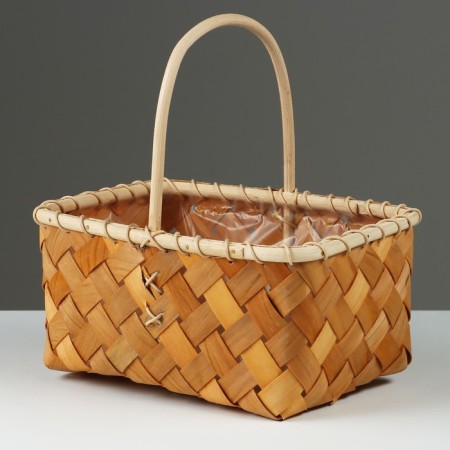 A set of wicker baskets, 25.5x16x12/26.5 cm, 21x11x10.5/22.5 cm, 2 pcs, sequoia-2