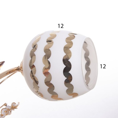 Vivian chandelier 3x40W E27 Gold Model: 2612358-6