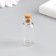 Decor for creativity Glass "A bottle with a traffic jam" 5 ml 4x1.8x1.8 cm