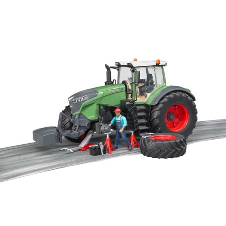 Game set Tractor Fendt 1050 Vario with a figure and accessories-5