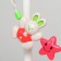 Stretching to a stroller/crib "bunnies", 3 toys, color mix, crush me