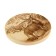 Board from the massif “deer”, round, 18 × 18 cm