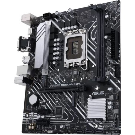 The ASUS Prime B660M-K D4 SOC-1700 Intel B660 2XDDR4 MATX, GBLAN RAID+VGA+HDMI 93719-2