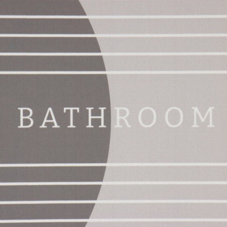 A set of bathroom rugs Ethel "Bathroom" 2 pcs, 48x78 cm, 40x45 cm-3
