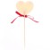 Decor on the stick "Love" mix, 2pcs