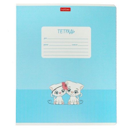 Notebook 12l Kos Lin Cartoon, Obla Chalk Carts, Circular Corners, BL 65g/M², Mix-3
