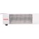 Thermal curtain "Resanta" TZ-3C, 1500/3000 W, IP20, White