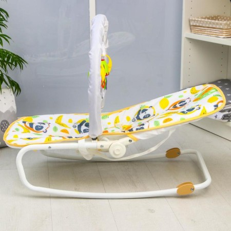 Shakeslong - rocking for newborns "Panda", game arc, toys mix-6