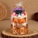 The charm -cap "House - full bowl", 22 x 14 cm, mix