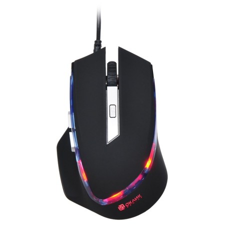 Mouse call 715G black/optical silver (3200DPI) USB (6but)