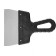 Facade spatula SPARTA 85149, stainless steel, plastic handle, 150 mm