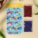 Easter set "XV Classic": 2 dyes: turquoise, purple + egg stickers