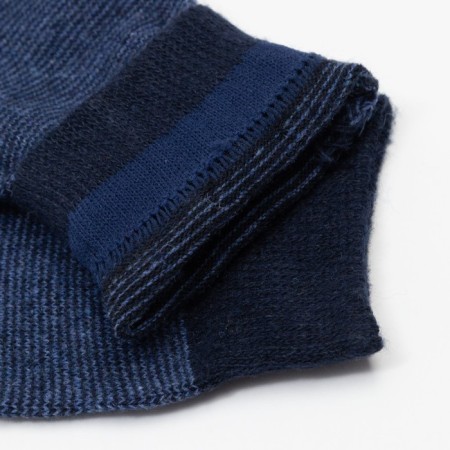 Male wool socks, dark blue color, rr 39-43-2