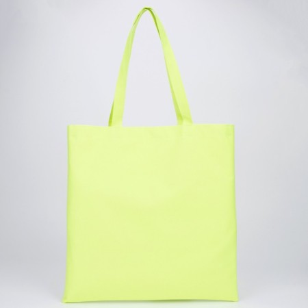 Shoper without lightning, without lining, with Velcro, color lemon-4