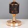 Seville table lamp E27 40W black and gold 25x25x42 cm Risalux