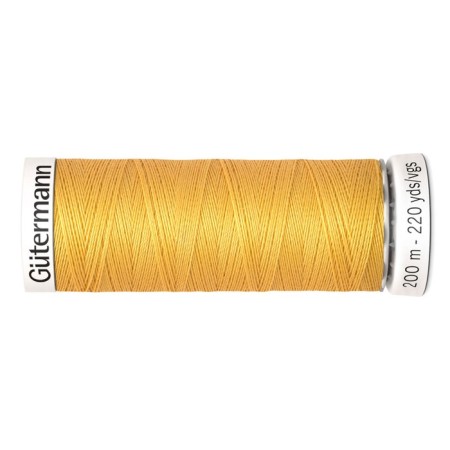 SEW-HALL thread for all materials, 200 m, 748277 (416 light gold)