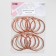 Ring for the cornice, connective, d = 50/56 mm, 10 pcs, color pink gold