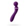 Multifunctional vibration massager Eromantica UMA, silicone, purple, 20 cm