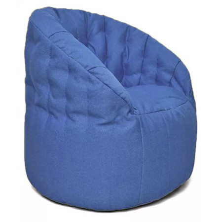 Chelsea chair, size 85x85 cm, fabric fabric, blue color-1