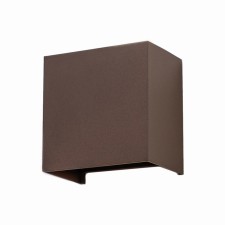 Wall lamp Mantra Davos XL, LED, 1830LM, 4000K, 150x100x150 mm, brown color