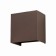 Wall lamp Mantra Davos XL, LED, 1830LM, 4000K, 150x100x150 mm, brown color
